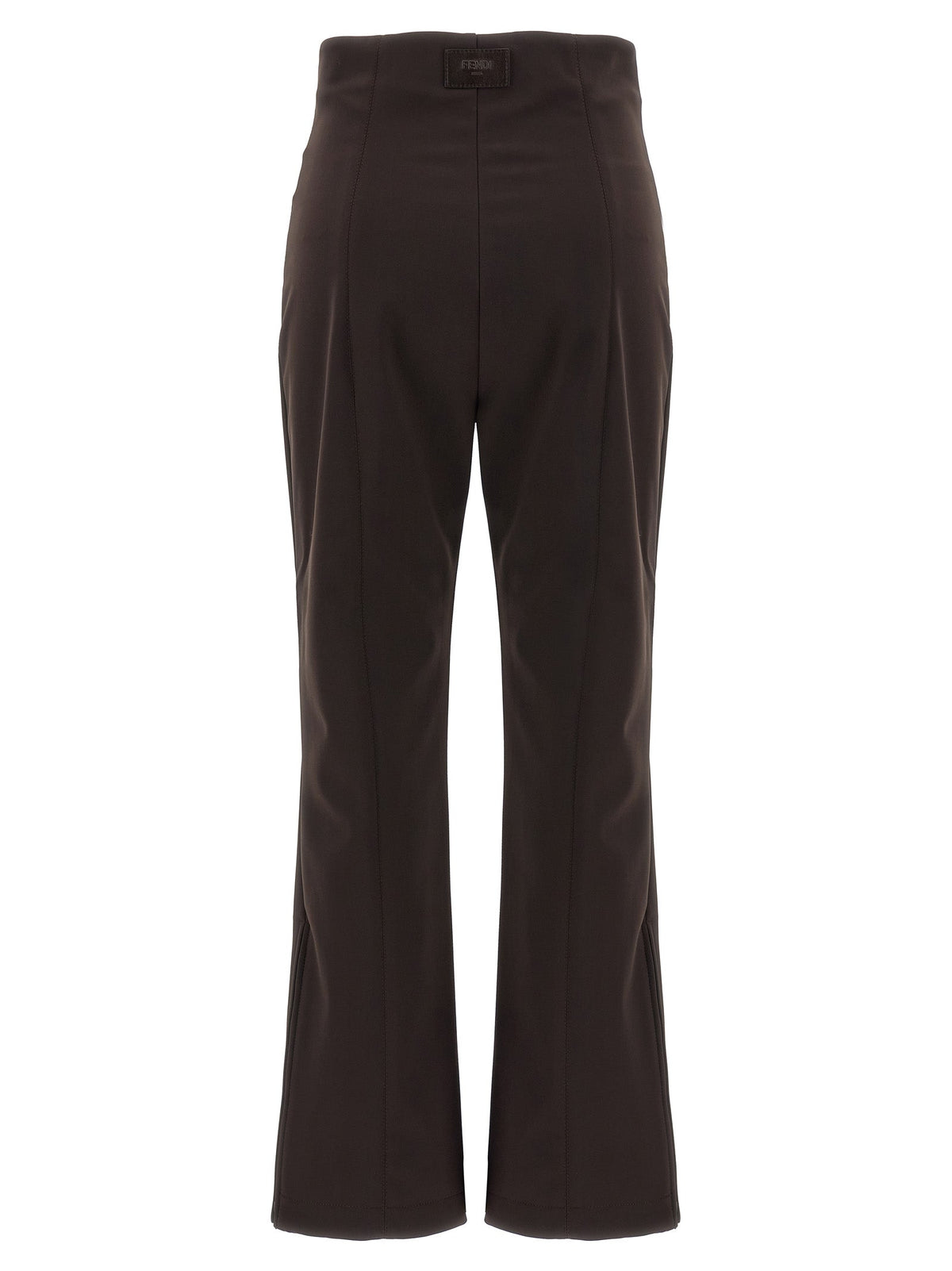 Fendi Brown Polyamide Athletic Pants
