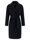 Max Mara Blue Cashmere Coat