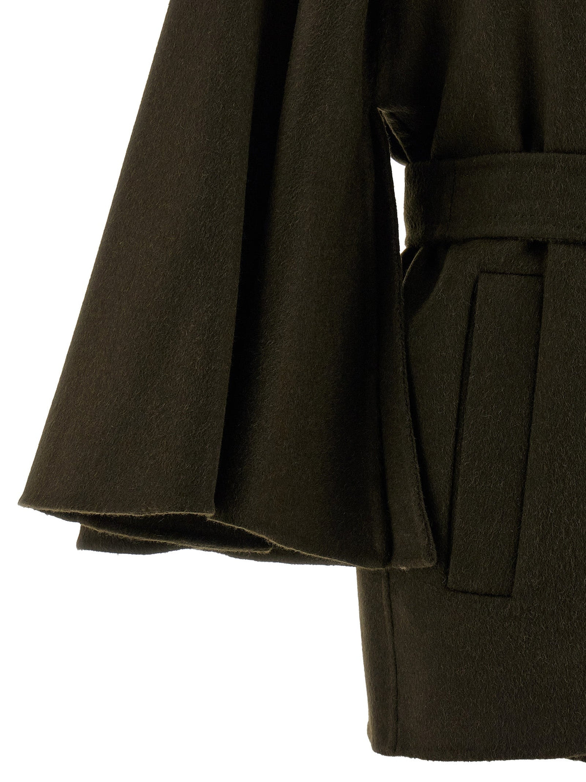 Max Mara Bicolor Wool Coat