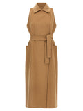 Max Mara Beige Wool Coat