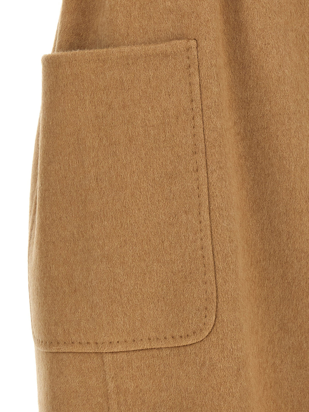 Max Mara Beige Wool Coat