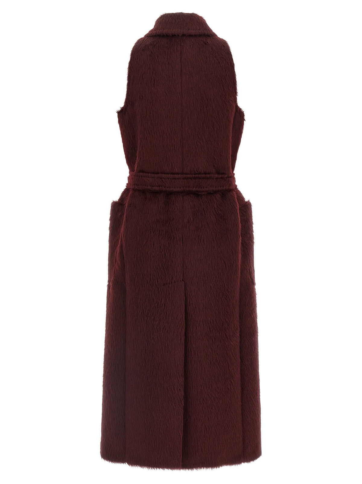 Max Mara Bordeaux Wool Coat