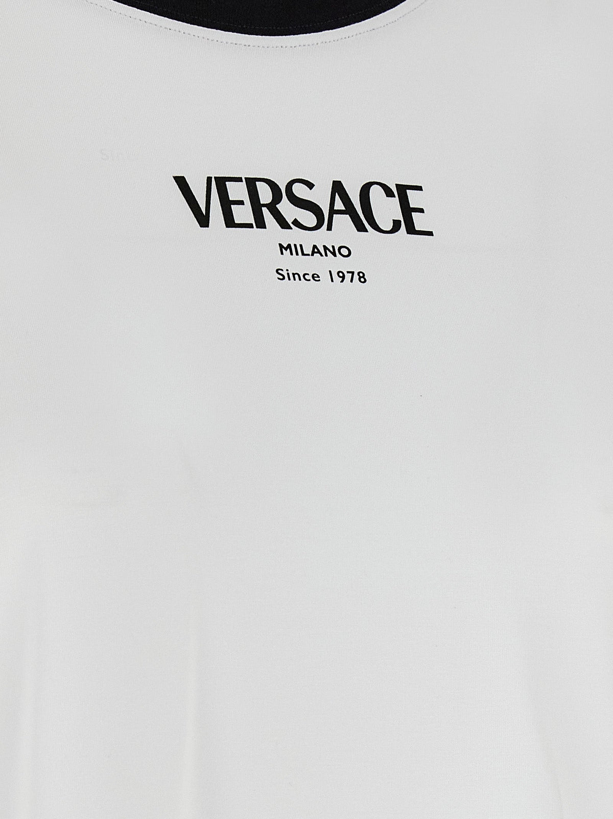 Versace Bicolor Viscose T-Shirt