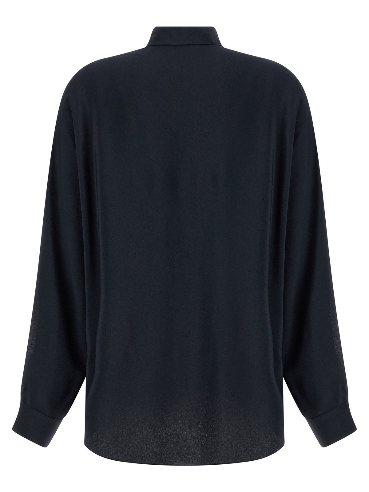 Fabiana Filippi Blue Acetate Blouse