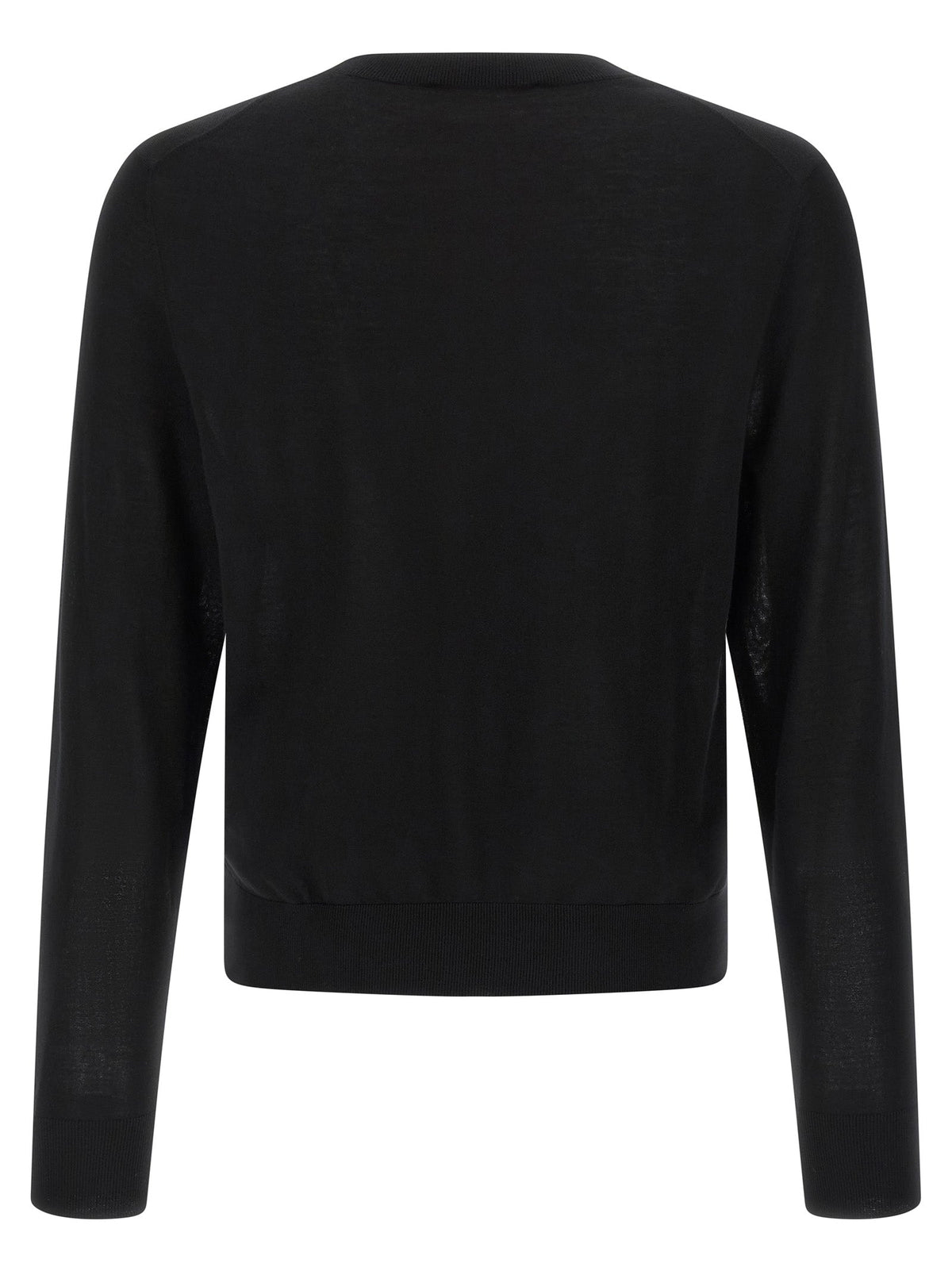 Dsquared² Black Wool Cardigan
