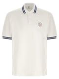 Brunello Cucinelli White Cotton Polo Shirt