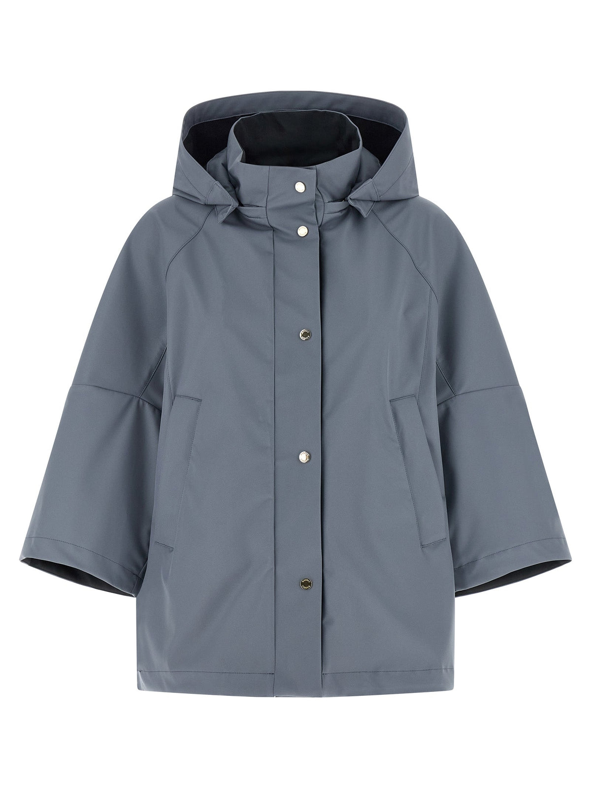 MooRER Blue Polyester Shell Jacket