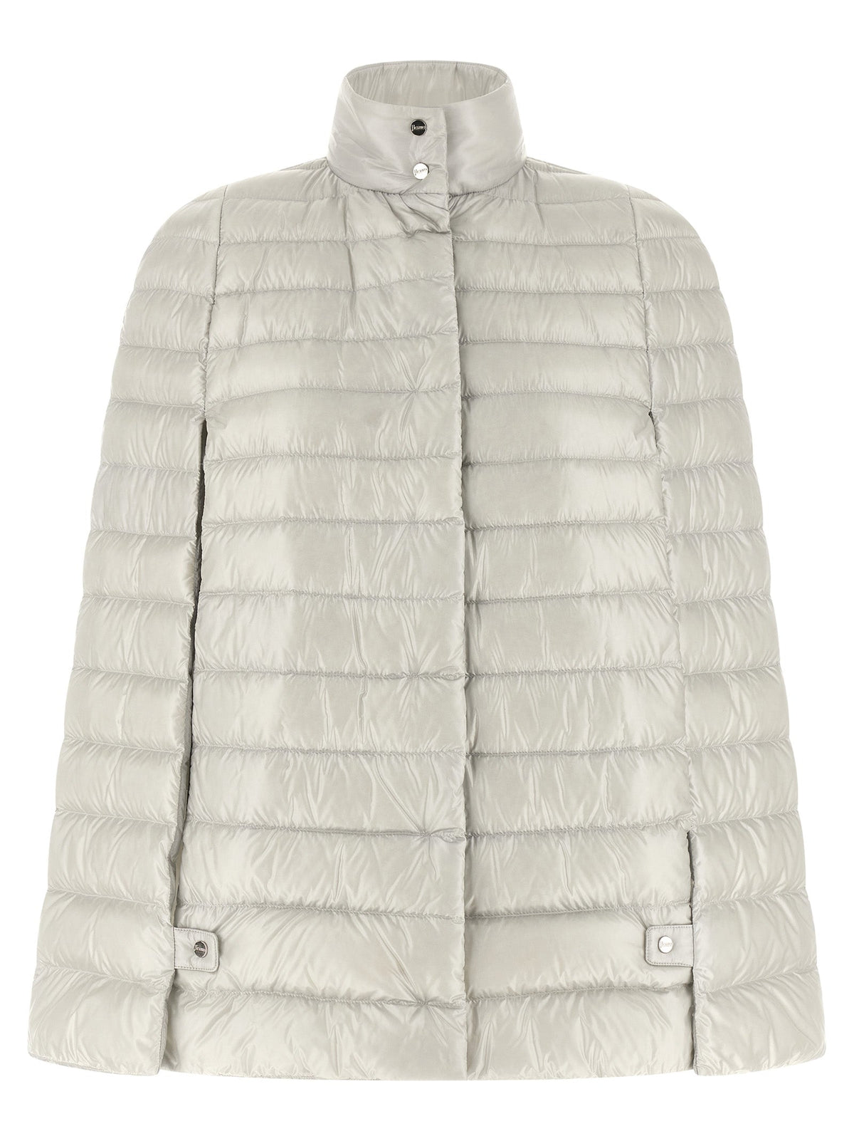 Herno Gray Polyamide Full-Length Jacket
