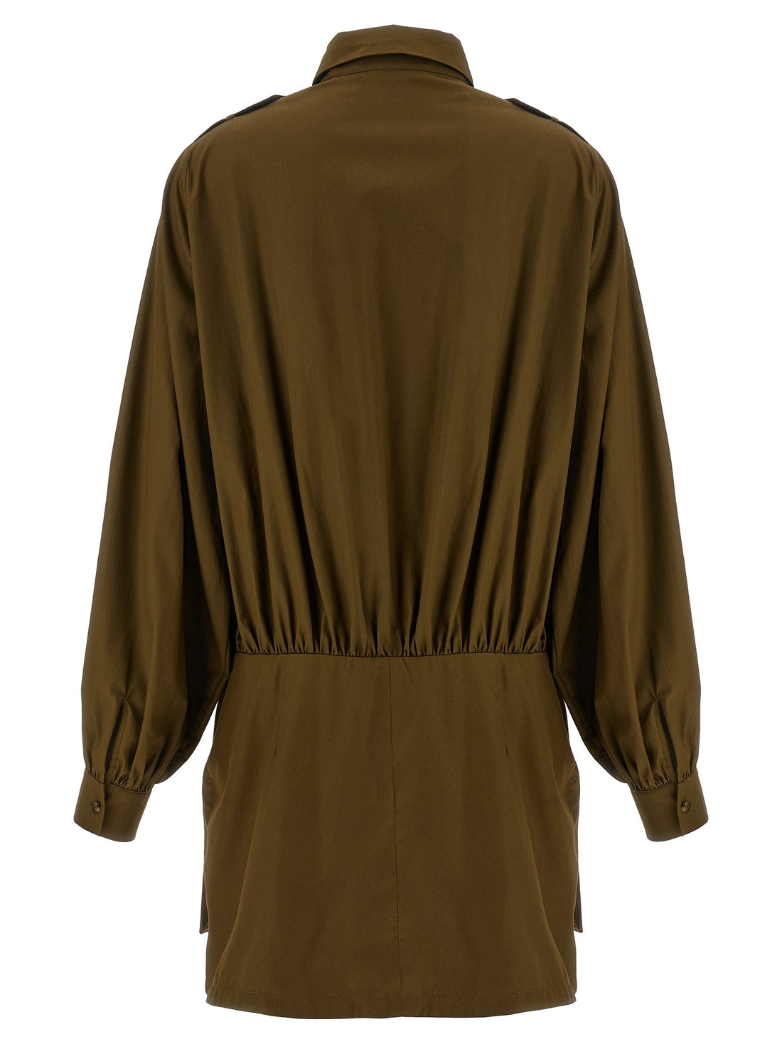7 For All Mankind Brown Cotton Short Dress