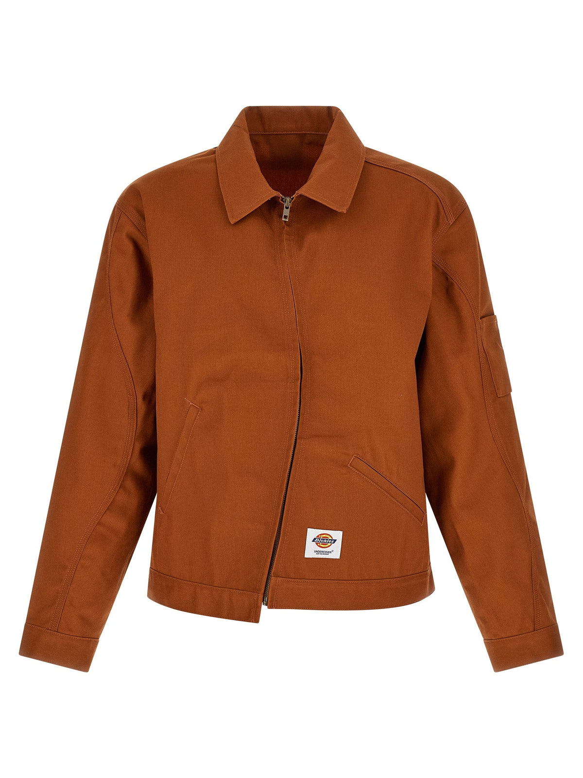 Undercover Brown Polyester Shell Jacket