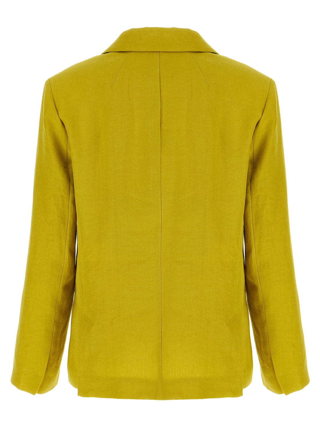 'S Max Mara Bicolor Linen Blazer