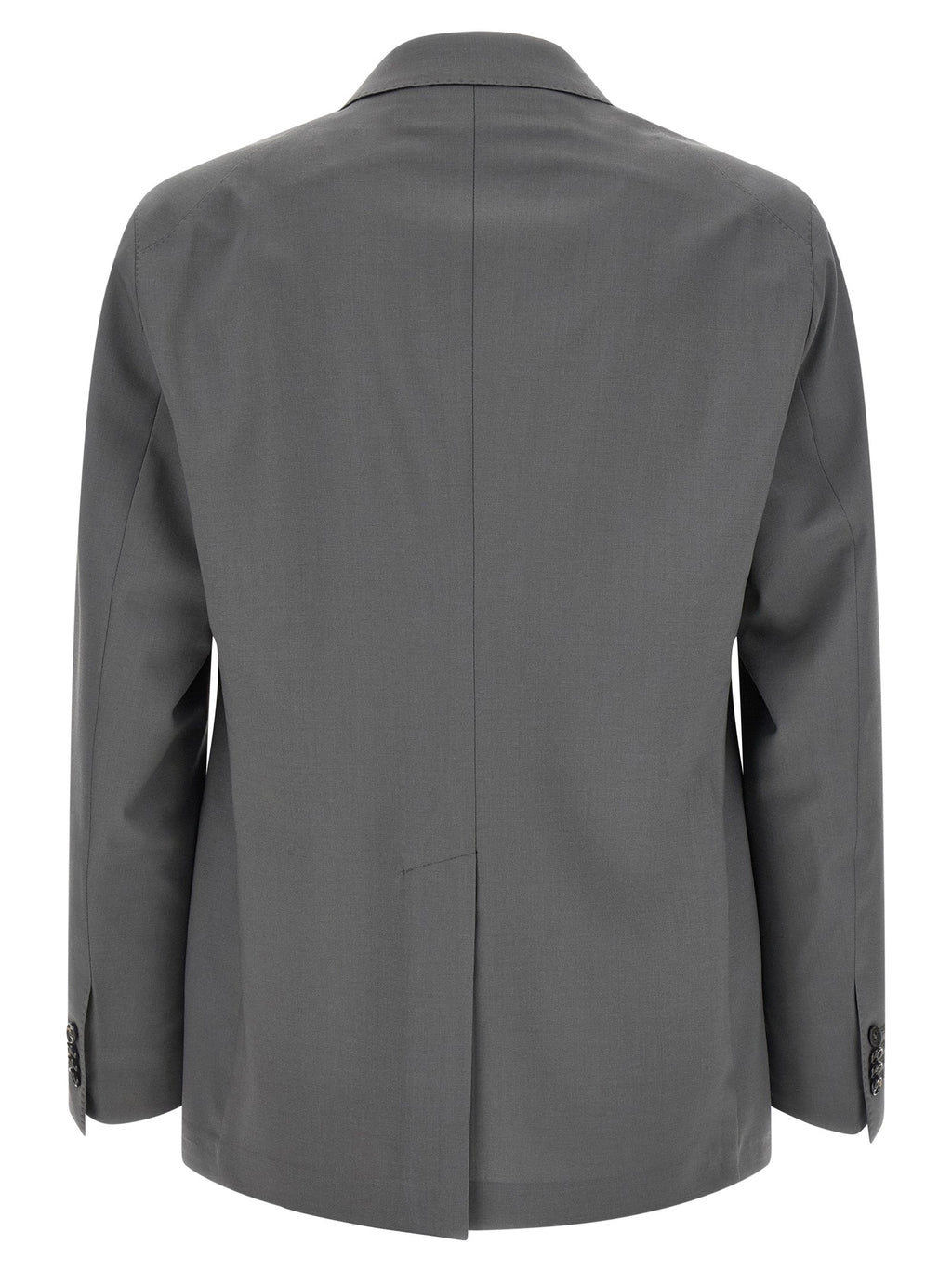 Tagliatore Gray Virgin Wool Two-Piece Suit