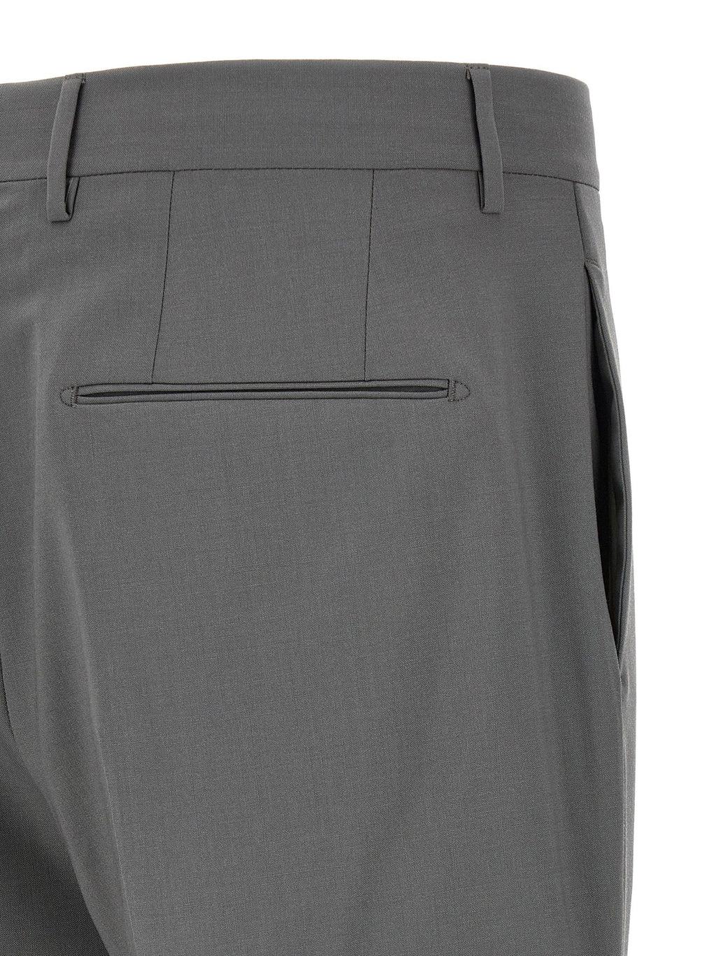 Tagliatore Gray Virgin Wool Two-Piece Suit