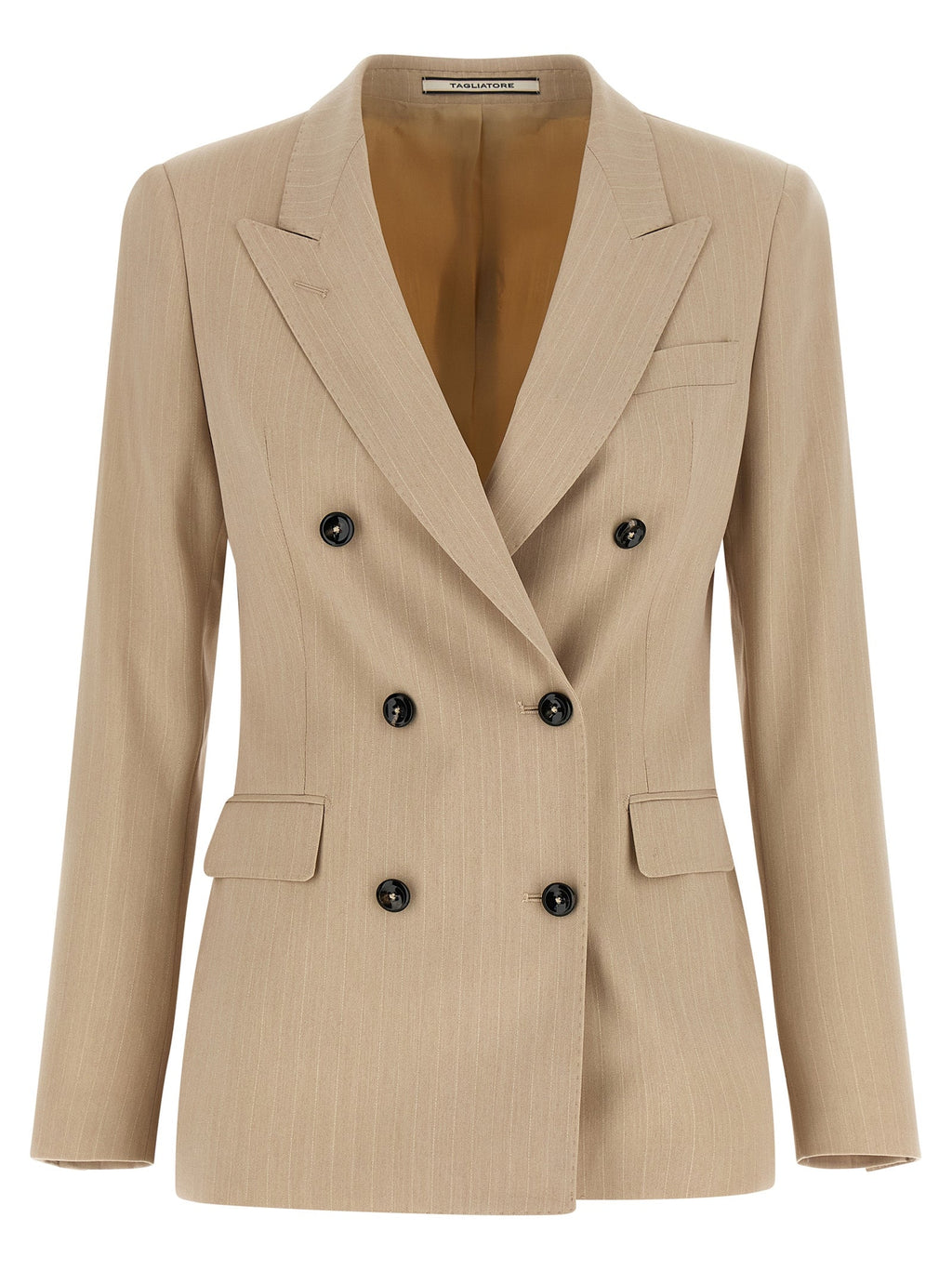 Tagliatore Beige Polyester Blazer