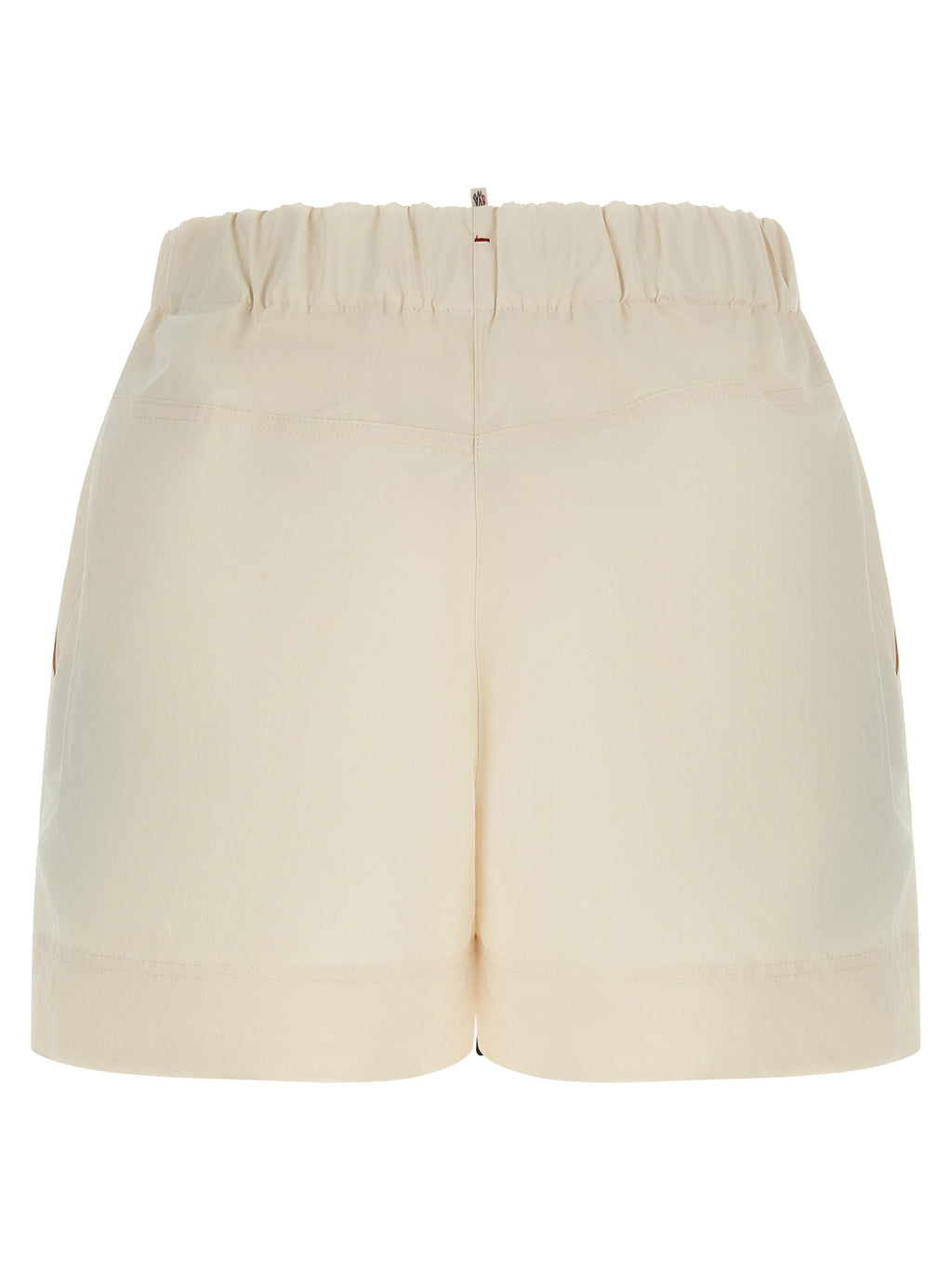 Moncler Grenoble White Polyester Bermuda Shorts