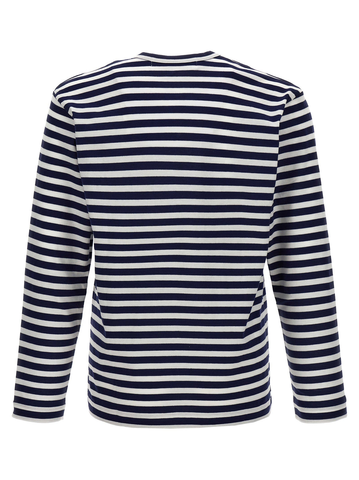 Comme Des Garçons Play Blue Cotton Long Sleeve T-Shirt