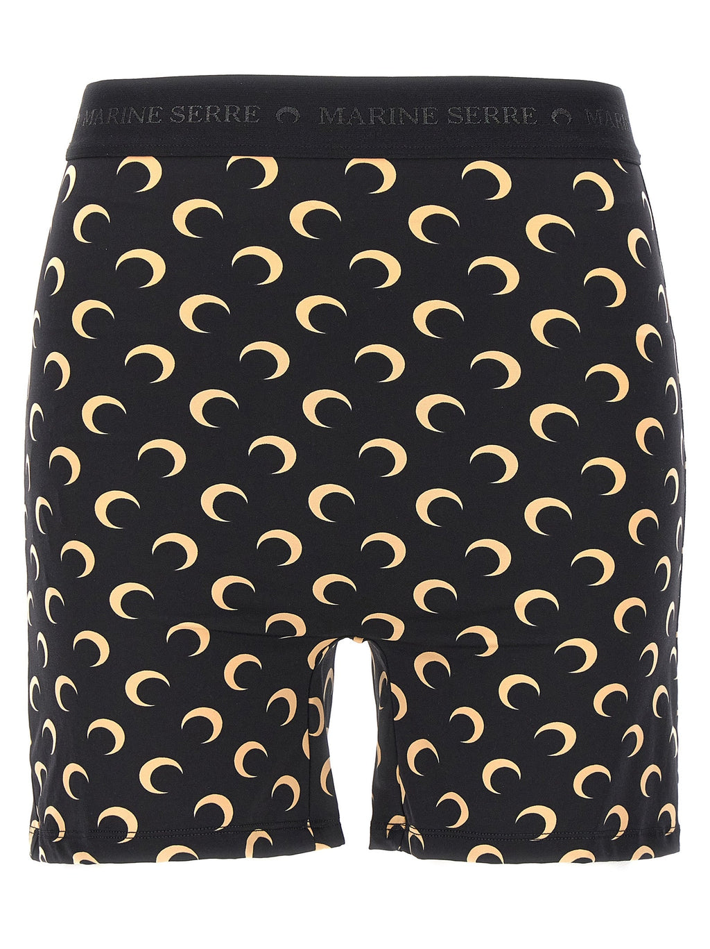 Marine Serre Black Polyamide Leggings
