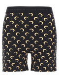 Marine Serre Black Polyamide Leggings