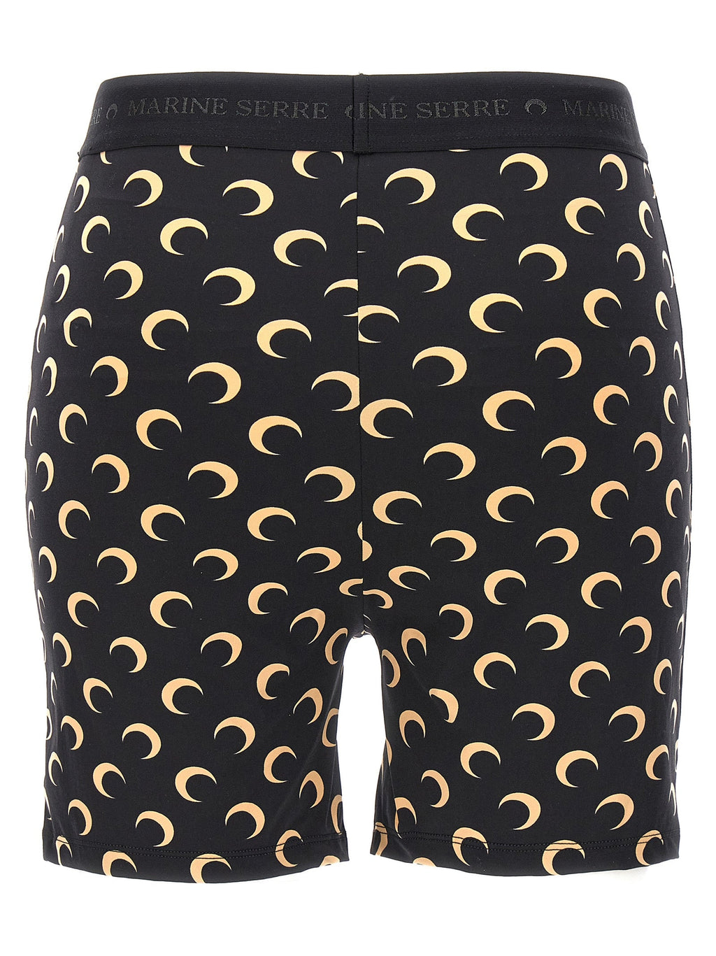Marine Serre Black Polyamide Leggings
