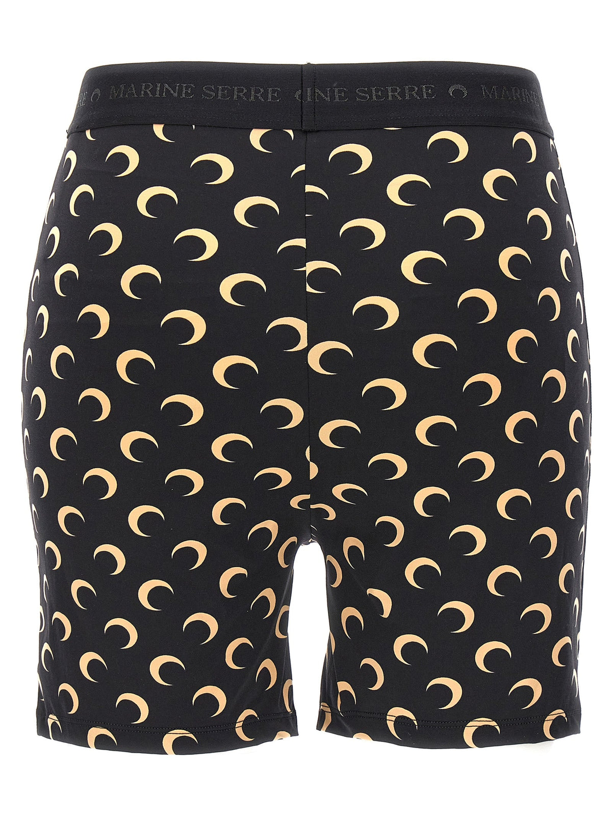 Marine Serre Black Polyamide Leggings