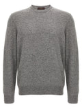 ZANONE Gray Virgin Wool Cardigan