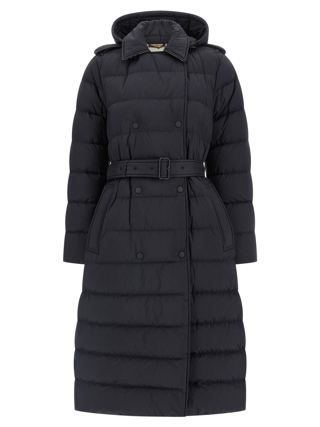 Burberry Black Polyamide Coat
