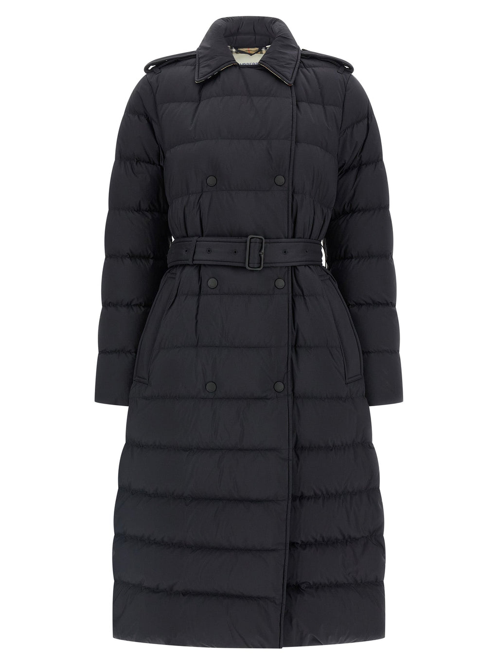 Burberry Black Polyamide Coat