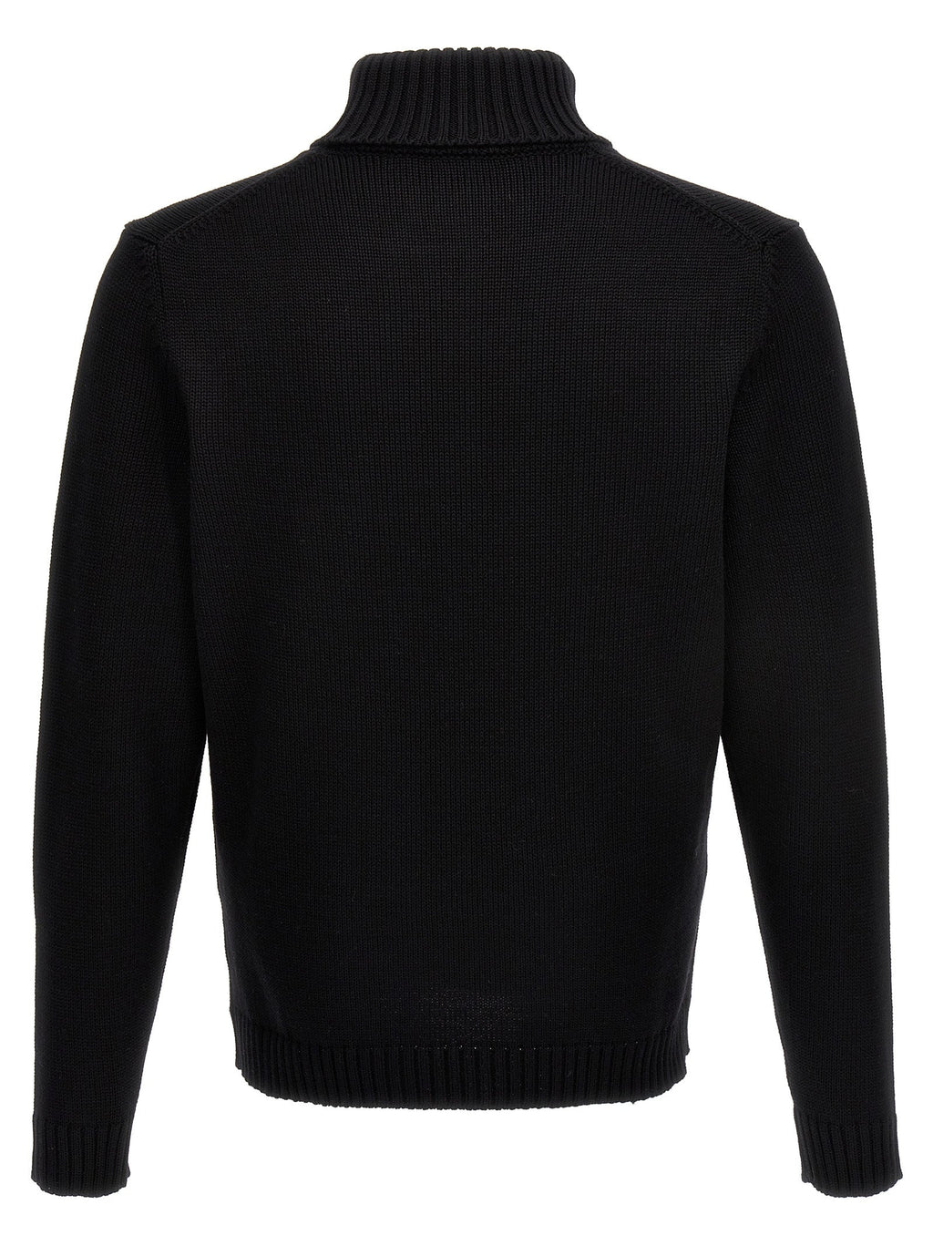 ZANONE Black Virgin Wool Cardigan