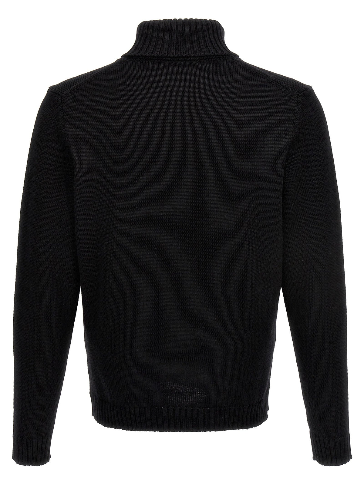ZANONE Black Virgin Wool Cardigan