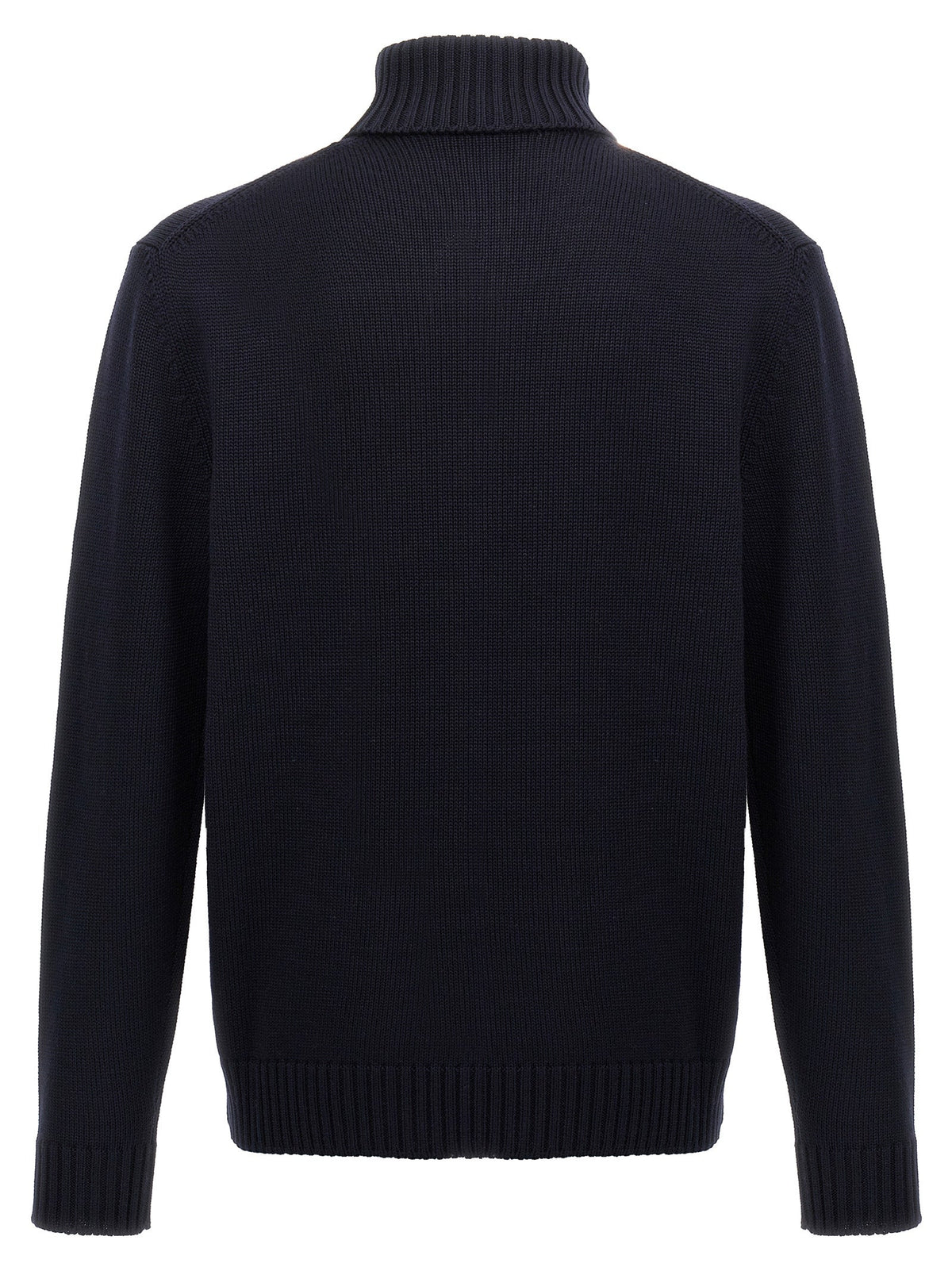 ZANONE Blue Virgin Wool Cardigan