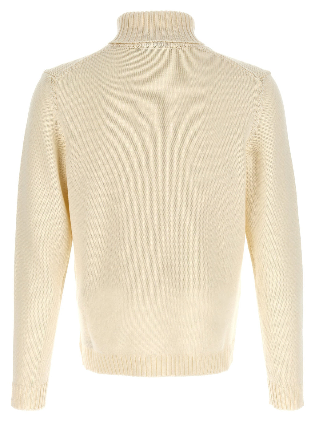 ZANONE White Virgin Wool Cardigan
