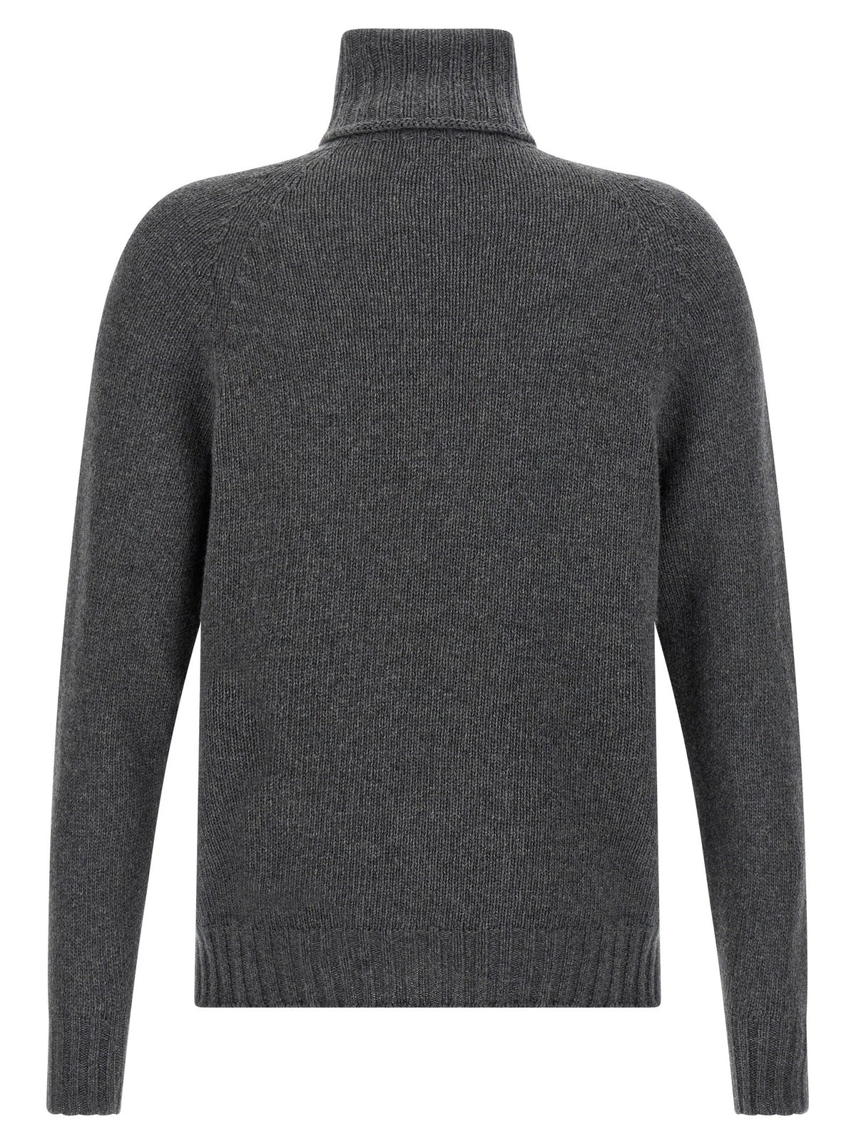 MA'RY'YA Gray Virgin Wool Cardigan