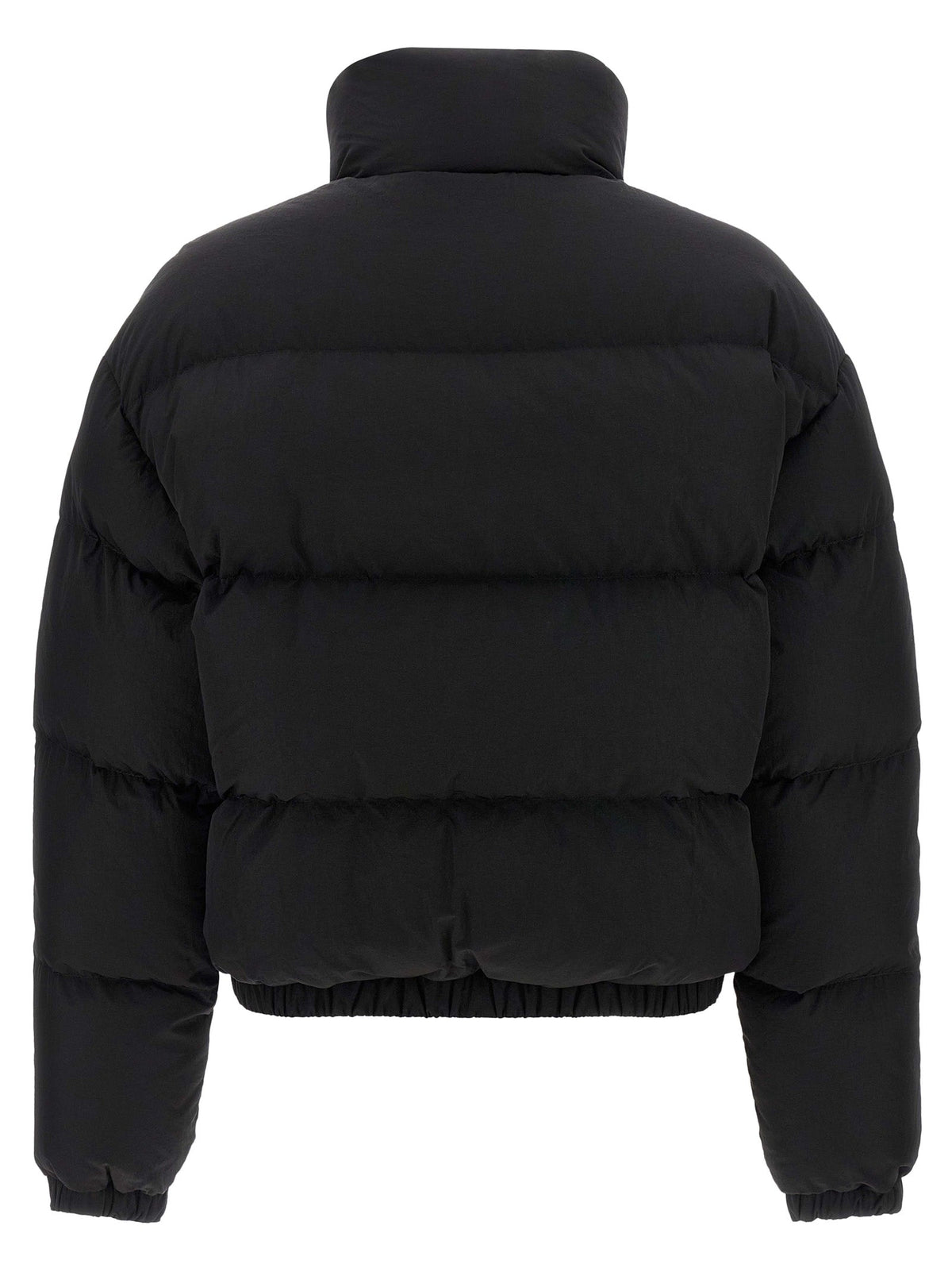 IENKI IENKI Black Nylon Full-Length Jacket