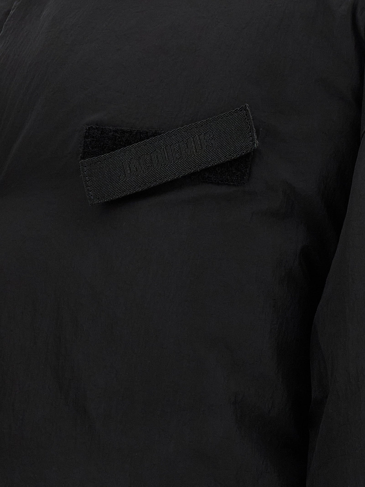 Jacquemus Black Polyamide Full-Length Jacket