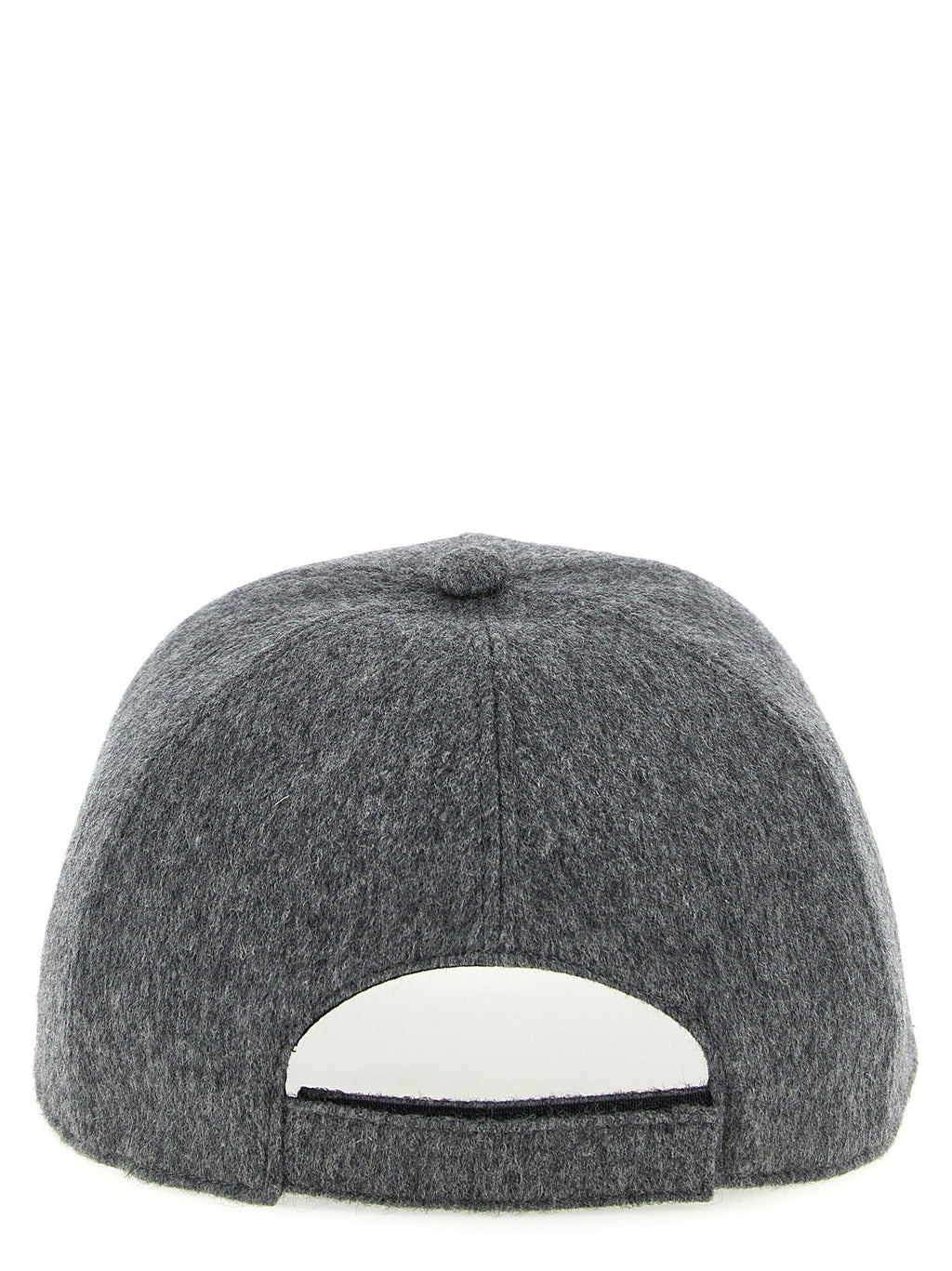Fendi Gray Wool Cap (Baseball Hat)