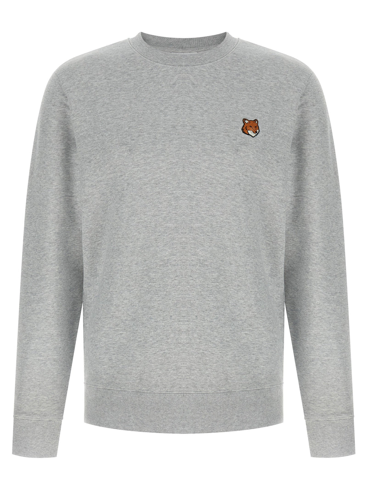 Maison Kitsuné Gray Cotton Sweatshirt