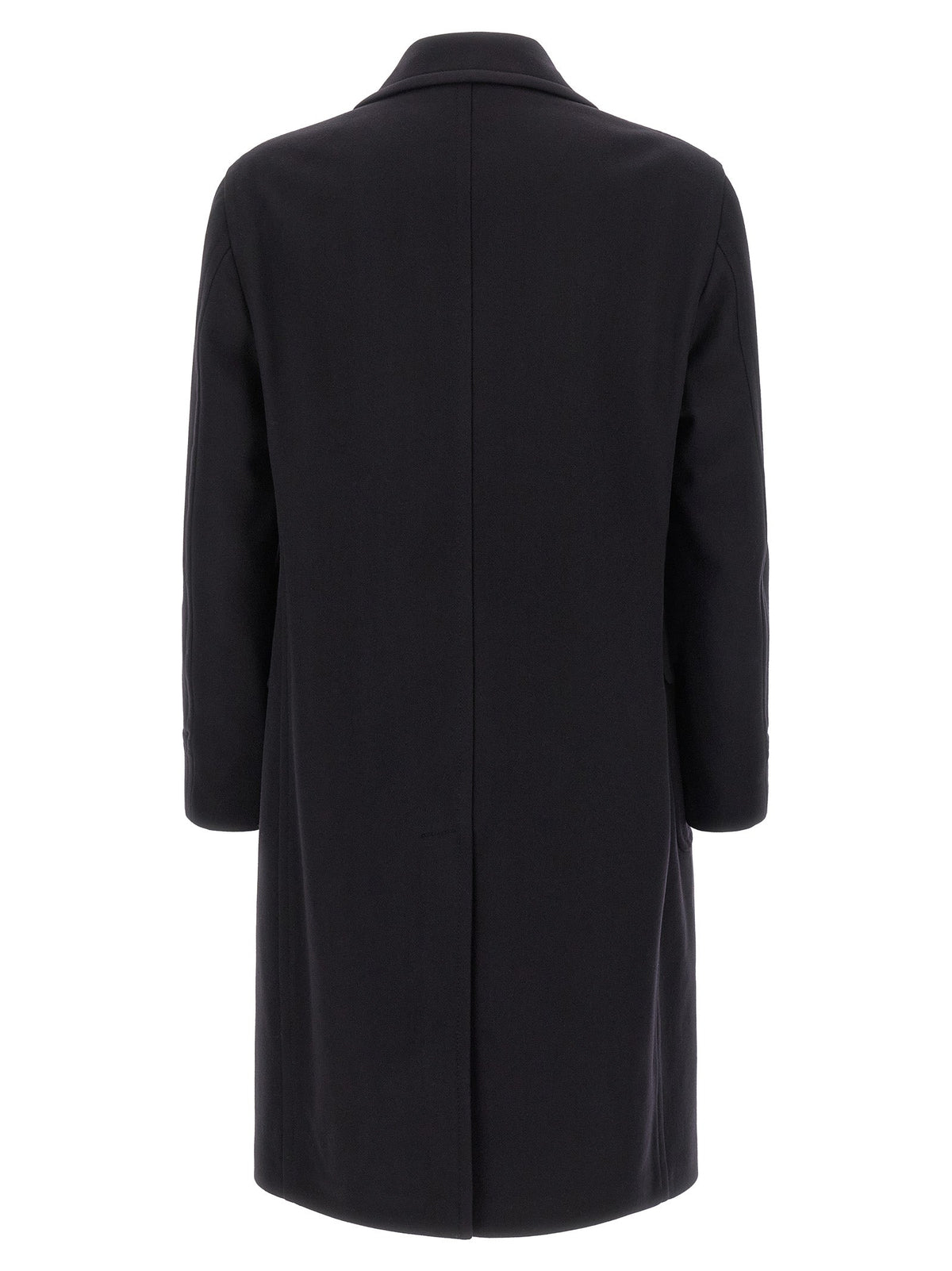 Tagliatore Blue Wool Coat