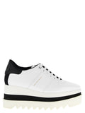 Stella McCartney Bicolor Polyethylene Wedge Sandals