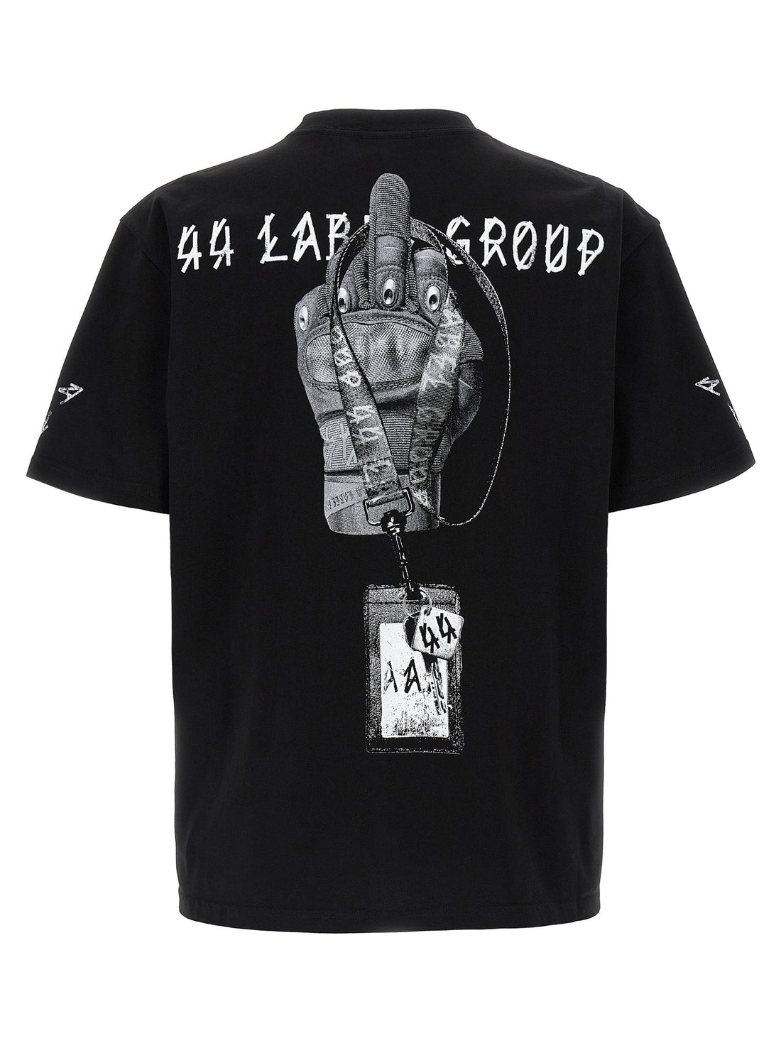 44 Label Group Bicolor Cotton T-Shirt