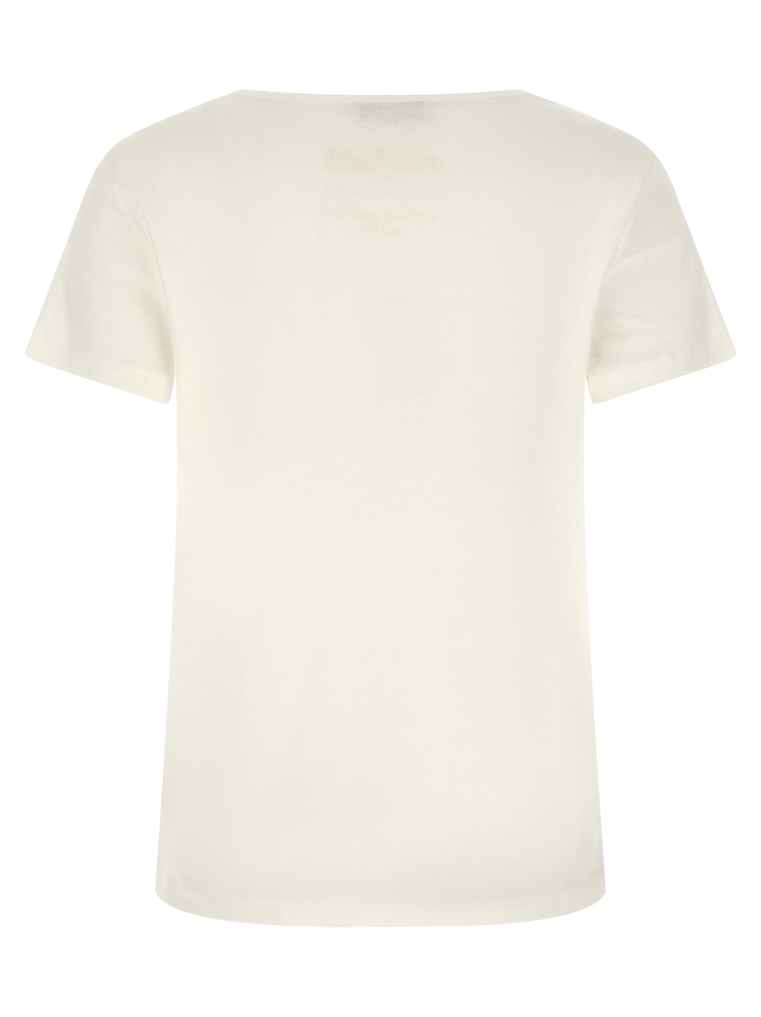 'S Max Mara White Cotton T-Shirt