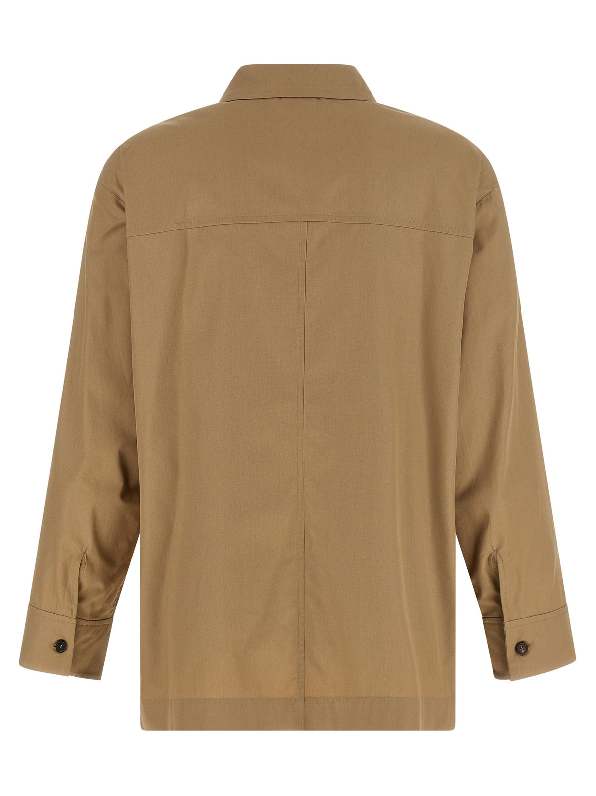 'S Max Mara Beige Cotton Blouse
