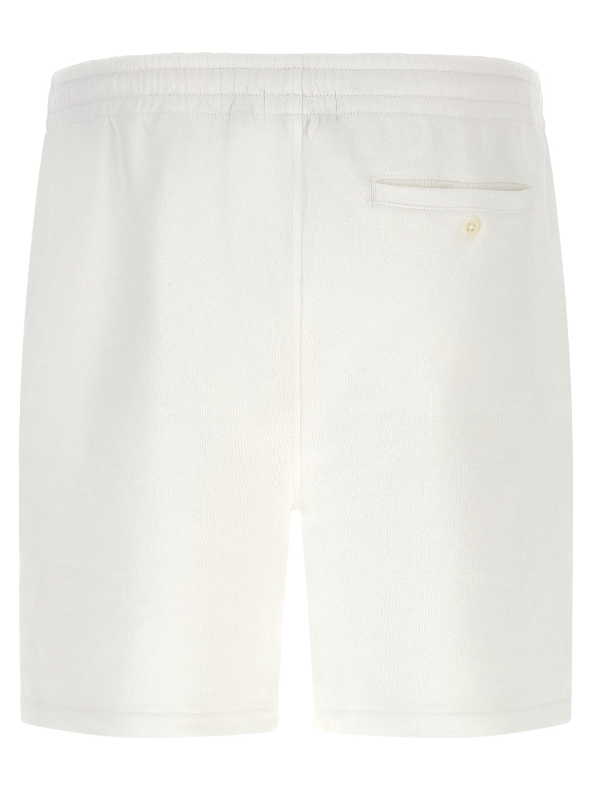 Polo Ralph Lauren White Cotton Bermuda Shorts