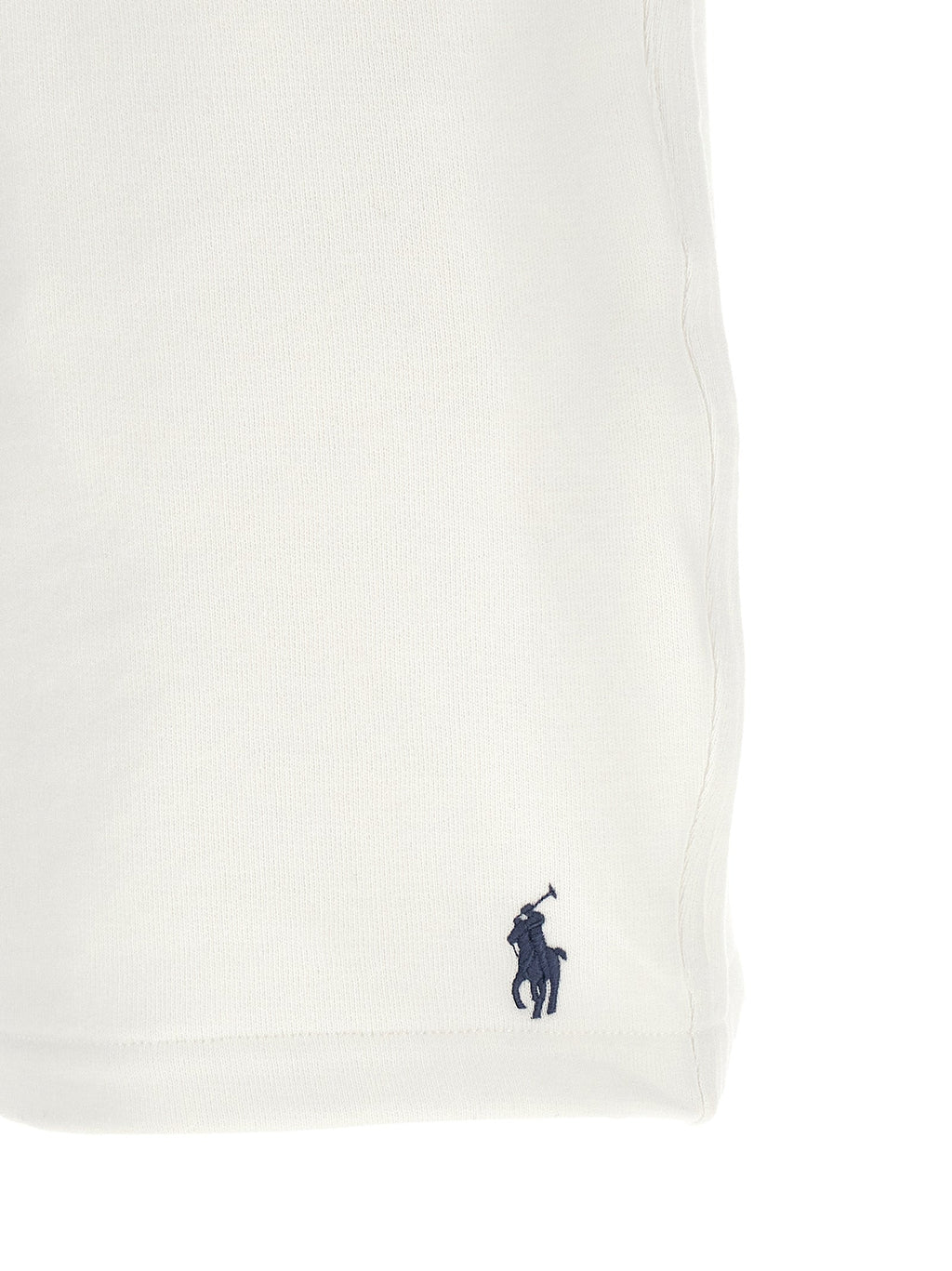 Polo Ralph Lauren White Cotton Bermuda Shorts