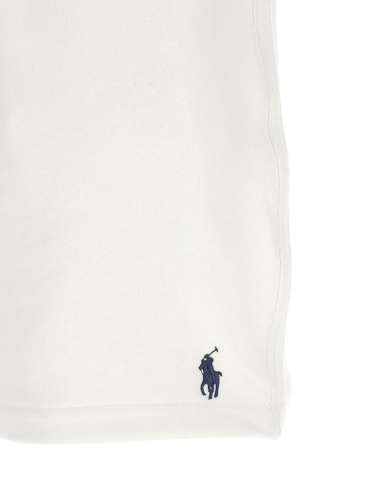 Polo Ralph Lauren White Cotton Bermuda Shorts