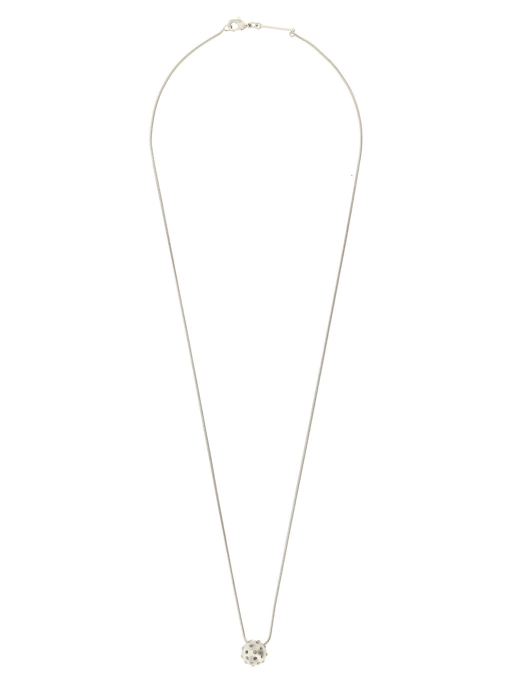 Rick Owens Silver Brass Necklace