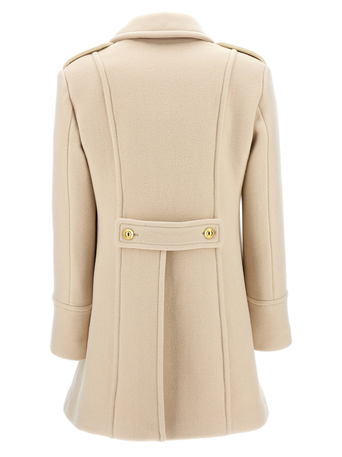 Tom Ford White Wool Coat