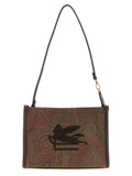 Etro Multicolor Cotton Clutch Bag