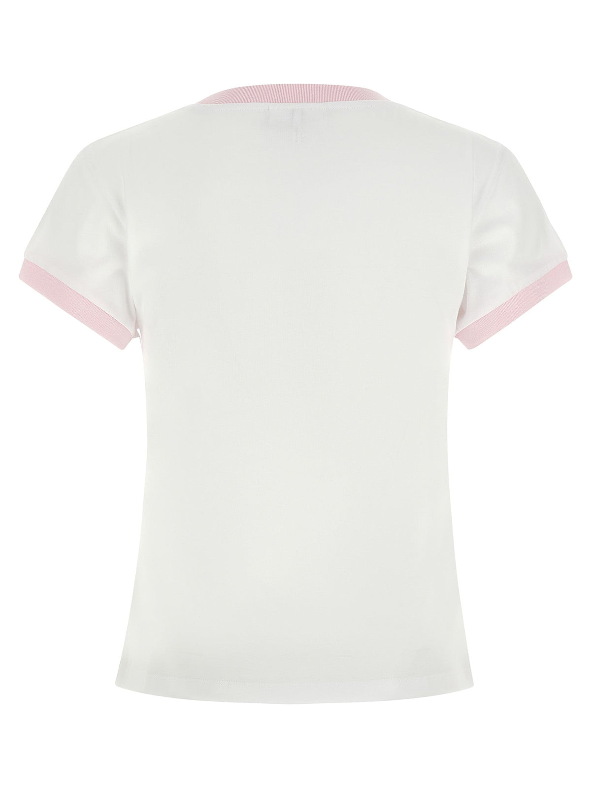 Ganni White Organic Cotton T-Shirt