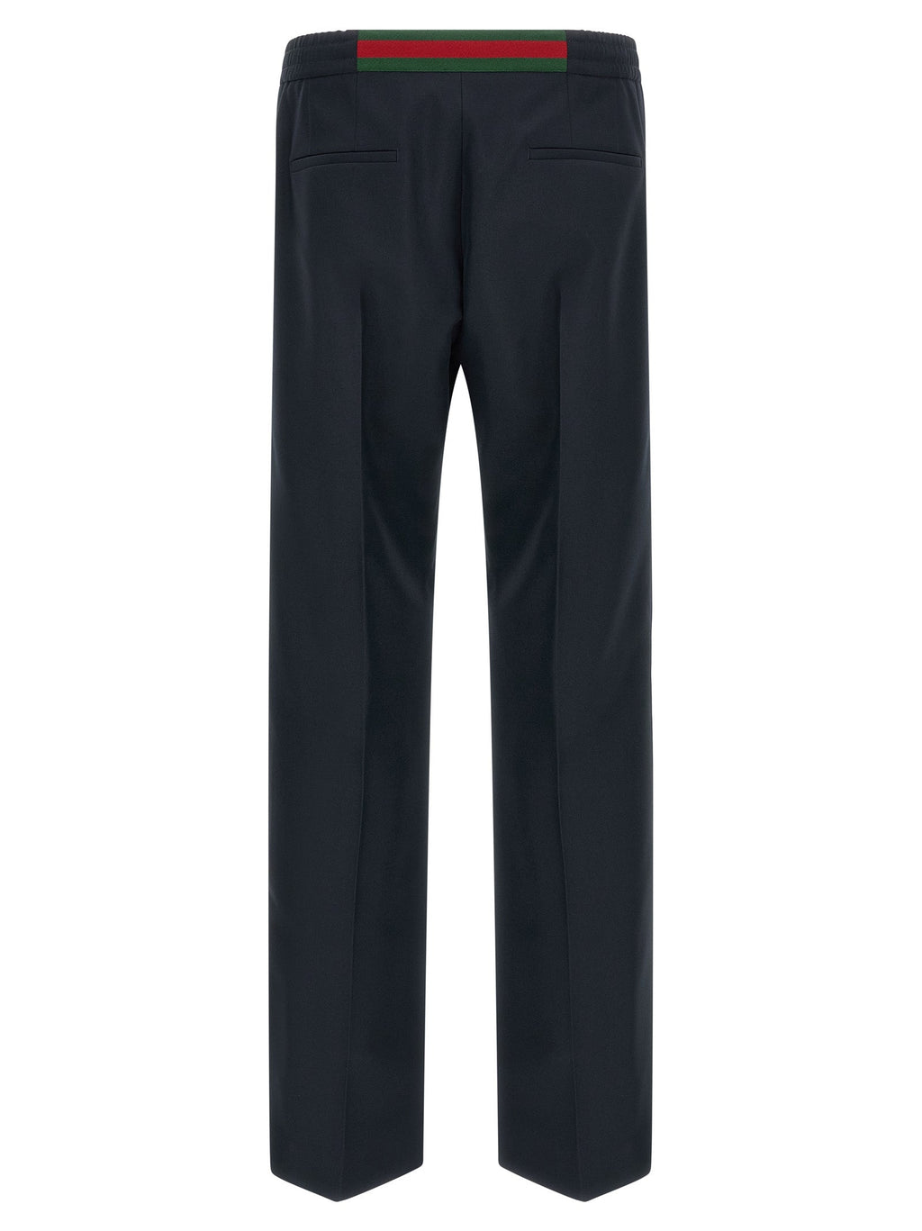 Gucci Blue Polyester Casual Pants