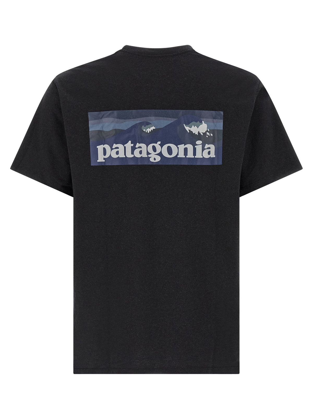 PATAGONIA Black Cotton T-Shirt